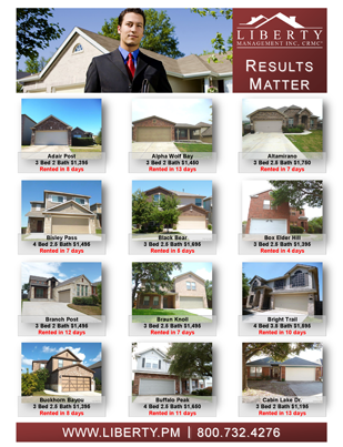 Results Matter, Leon Valley's Property Management Company