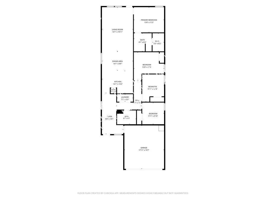 4 Bed, 2 Bath Single Story Home property image